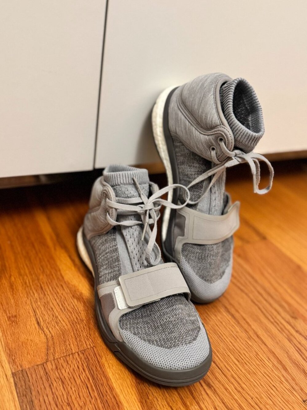 Stella McCartney x Adidas Asmc Boost Vibe "Universe" Sneakers - Grey/White